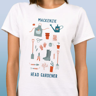 Head Gardener Personalised T-Shirt