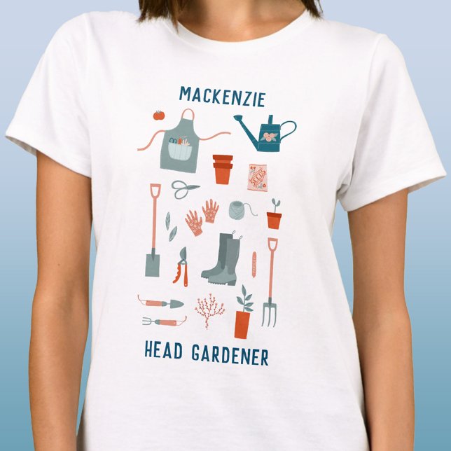 Head Gardener Personalised T-Shirt (Creator Uploaded)