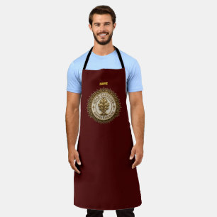 Head Gardener Personalised United Kingdom Herita Apron