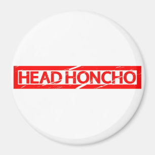 Head Honcho Stamp Magnet
