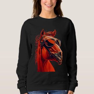 Head Horses  Humorous Sunglasses  2 Sweatshirt