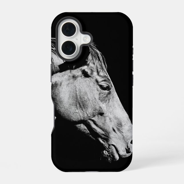 head horse's leg iPhone 16 case (Back)