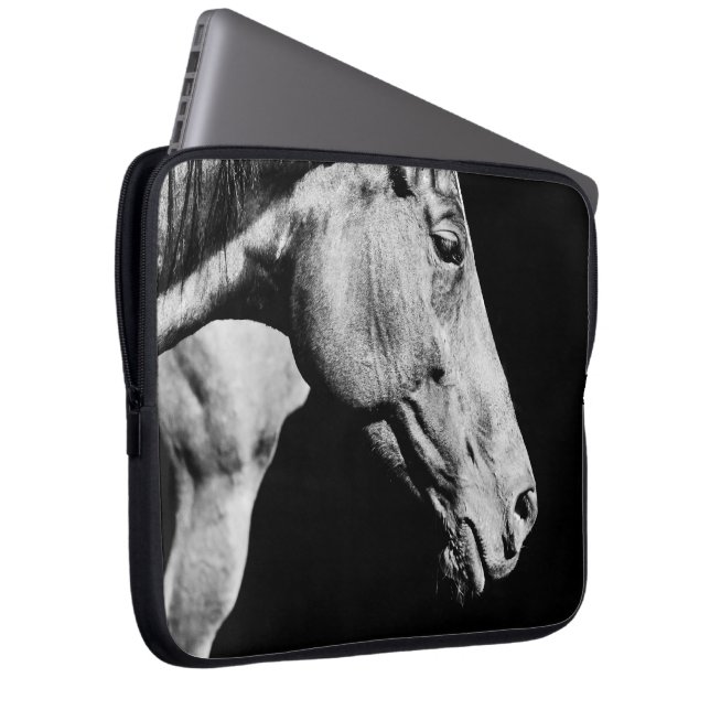 head horse's leg laptop sleeve (Front Right)