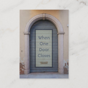 Head Hunter, Employment Placement Agency Unique Business Card