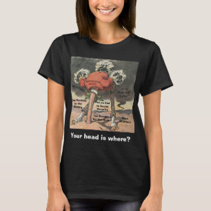 Head in the Sand Anti-Republican Women's T-Shirt
