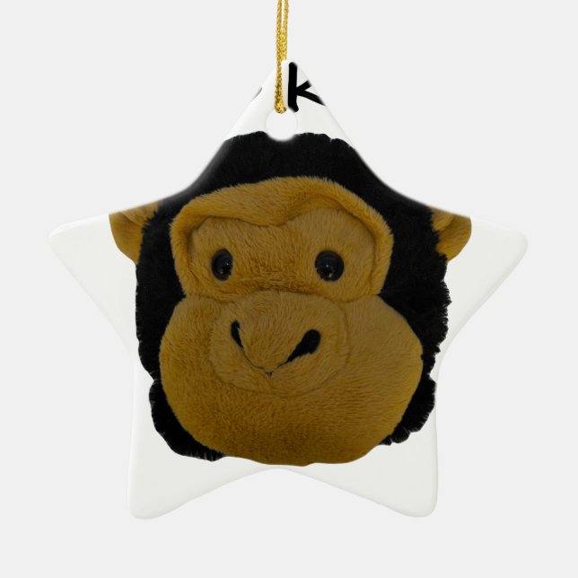 Head Keeper Ceramic Tree Decoration (Front)