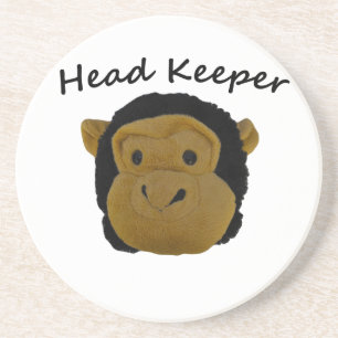 Head Keeper-Lapel Buttons Coaster