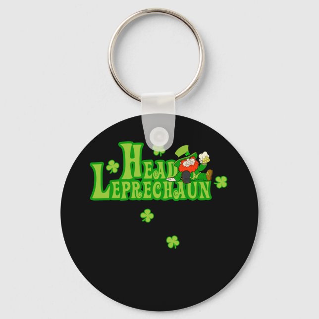 Head Leprechaun Key Ring (Front)