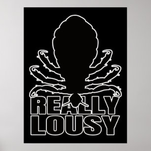 Head louse Body Lice – Entomology Geek_HEAD_LOUSE Poster