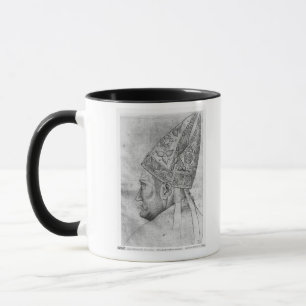 Head of a bishop, from the The Vallardi Album Mug