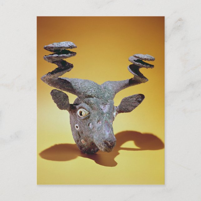 Head of a Bull, from Iraq, c.2000 BC Postcard (Front)