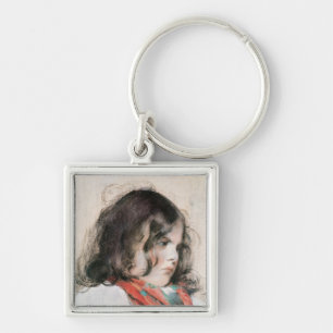 Head of a Child Key Ring