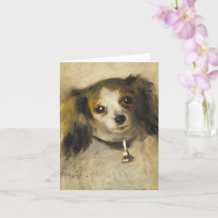 Head of a dog, Auguste Renoir Art Card