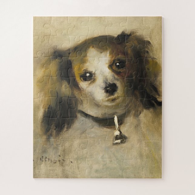 Head of a dog, Auguste Renoir Art Jigsaw Puzzle (Vertical)