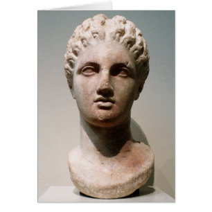Head of a goddess, 4th century B.C.