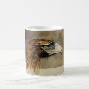 Head of a Golden Eagle (by John Ruskin) Coffee Mug