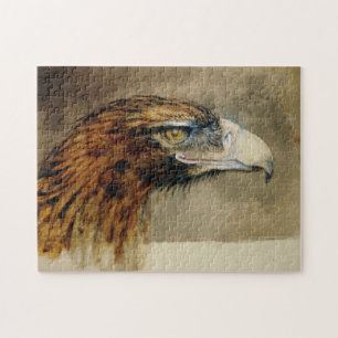 Head of a Golden Eagle (by John Ruskin) Jigsaw Puzzle