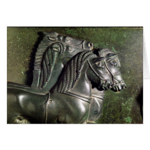 Head of a horse from a quadriga
