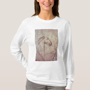 Head of a Horse, from the Cueva de la Pena T-Shirt