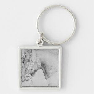 Head of a horse, from the The Vallardi Album Key Ring