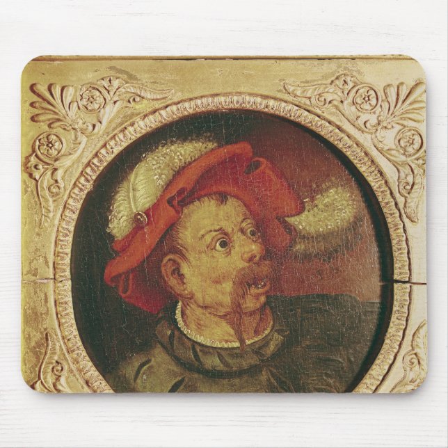 Head of a Lansquenet Mouse Pad (Front)