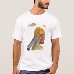 Head of a man from the Mundrucu tribe, from 'Trave T-Shirt
