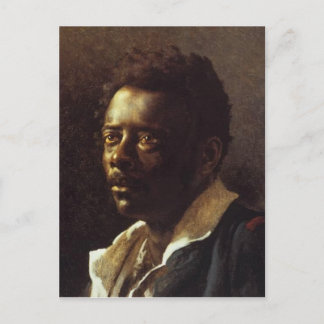 Head of a Negro by Theo Gericault Postcard