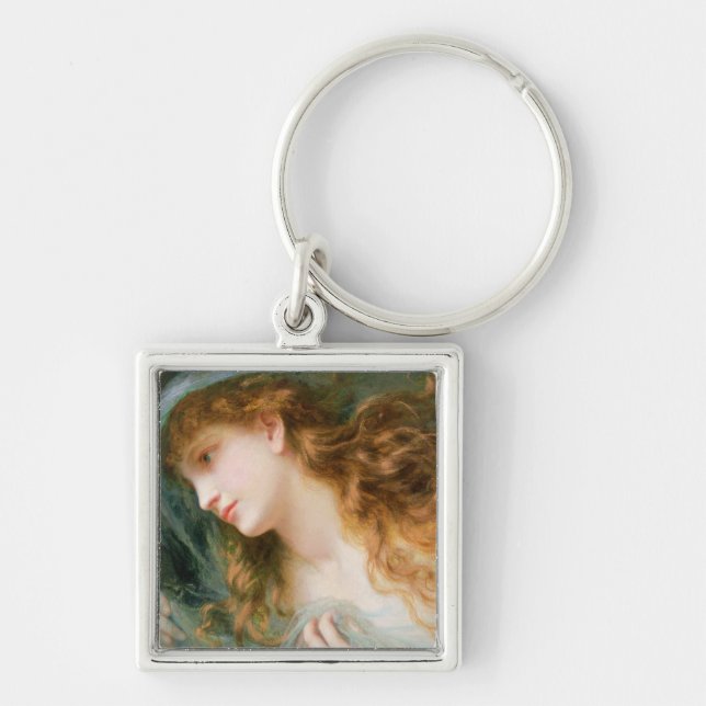 Head of a Nymph Key Ring (Front)