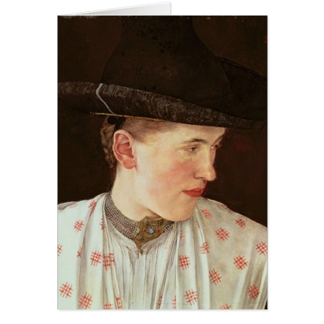 Head of a Peasant Girl, c.1880 (Front)