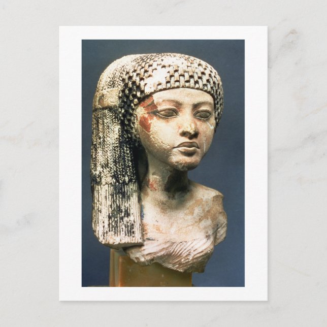 Head of a Princess from the family of Akhenaten, N Postcard (Front)