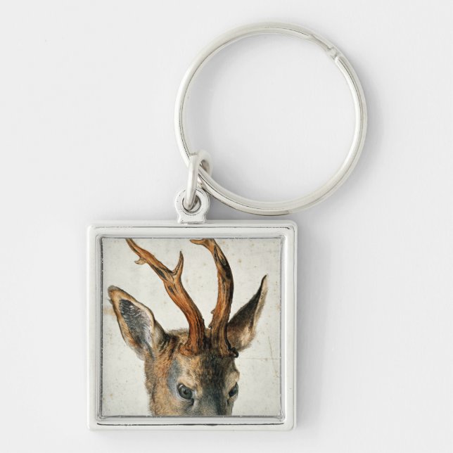 Head of a Roe Deer Key Ring (Front)