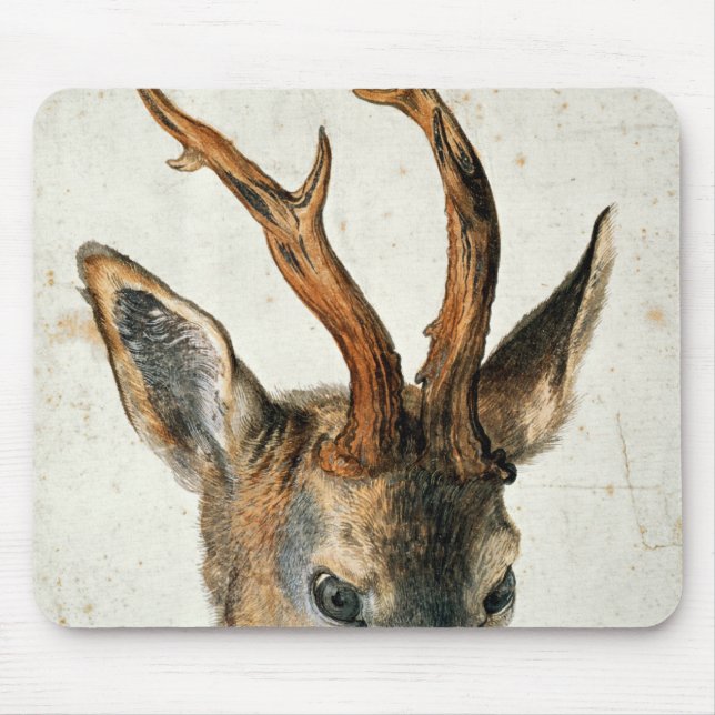 Head of a Roe Deer Mouse Pad (Front)