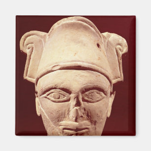 Head of a Semite chief with Egyptian influence Magnet