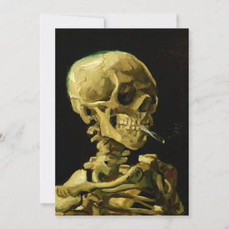 Head of a Skeleton with a Burning Cigarette (1886)