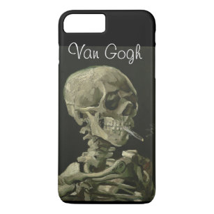 "Head of a Skeleton with Burning Cigarette" Case-Mate iPhone Case