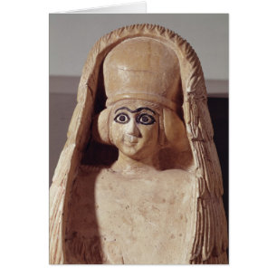 Head of a statue of Ishtar, wearing a