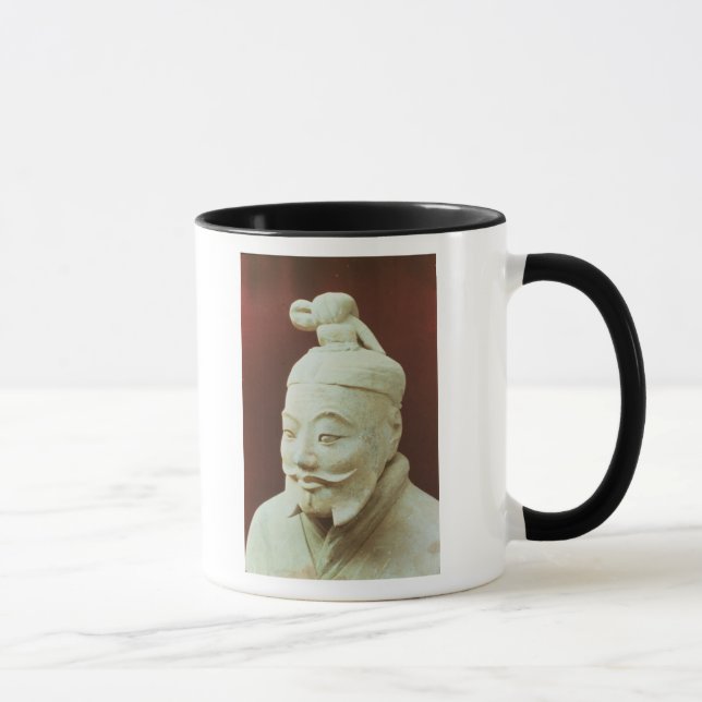 Head of a warrior, Terracotta Army Mug (Right)