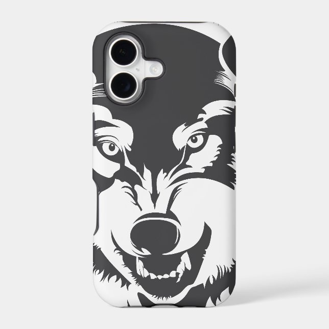 Head of a Wolf Case-Mate iPhone Case (Back)