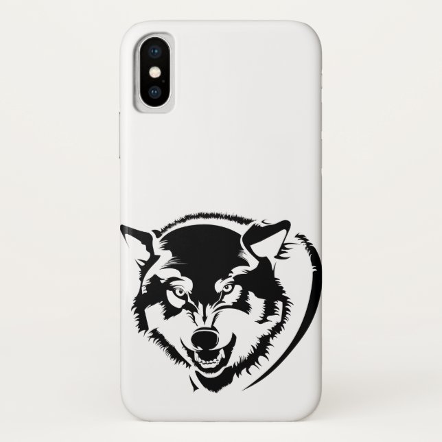 Head of a Wolf Case-Mate iPhone Case (Back)