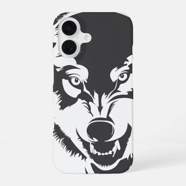Head of a Wolf Case-Mate iPhone Case (Back)