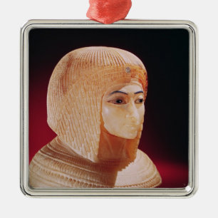 Head of a woman, believed to be Princess Kiya Metal Tree Decoration