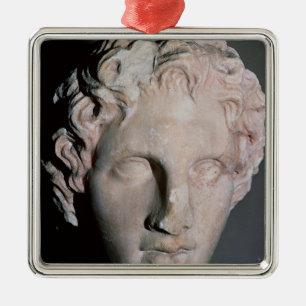 Head of Alexander the Great Metal Ornament