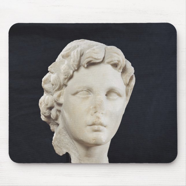 Head of Alexander the Great Mouse Pad (Front)