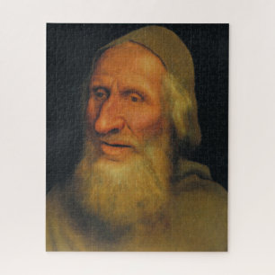 Head of an Old Man (by Quentin Metsys) Jigsaw Puzzle