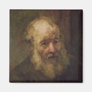 Head of an Old Man, c.1650 Magnet