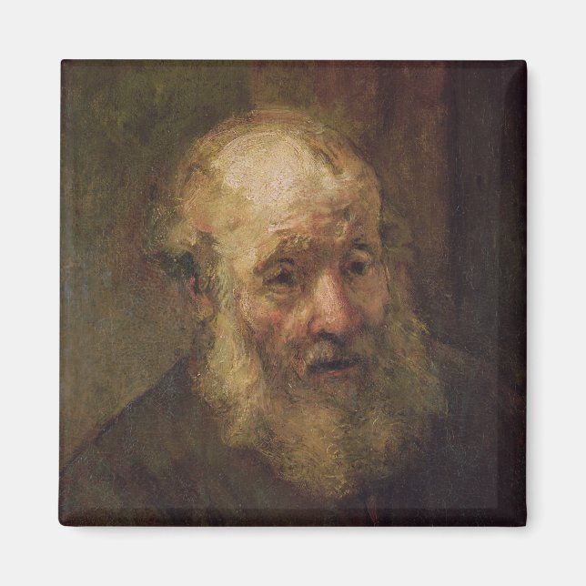Head of an Old Man, c.1650 Magnet (Front)