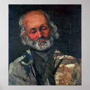 Head of an Old Man, c.1866 Poster