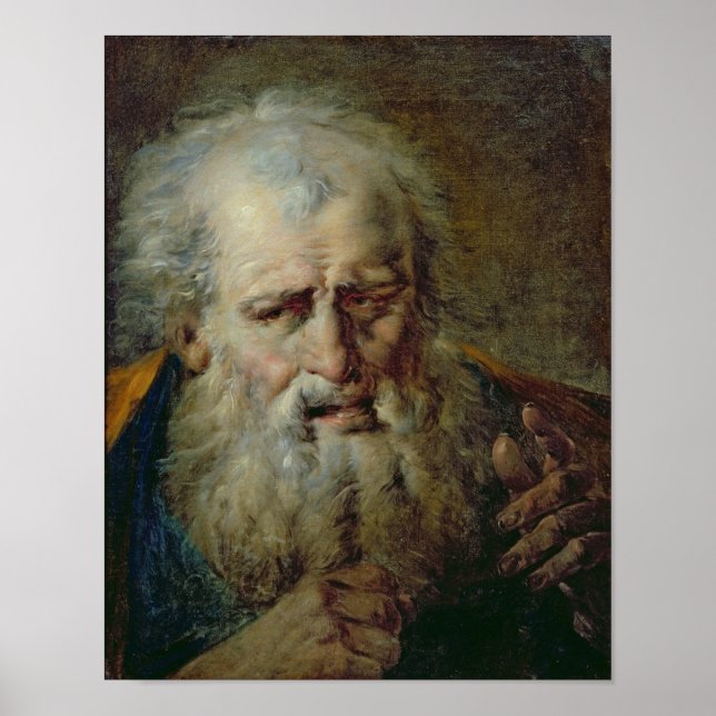 Head of an Old Man Poster (Front)