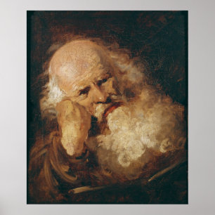 Head of an Old Man Poster