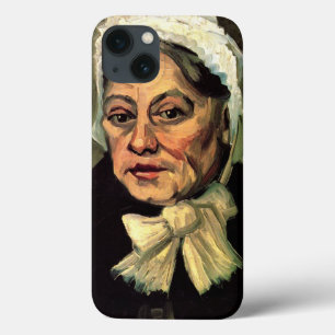 Head of an Old Woman White Cap by Vincent van Gogh iPhone 13 Case